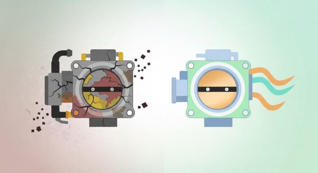 Beza Throttle Body Kena Ganti atau Boleh Servis