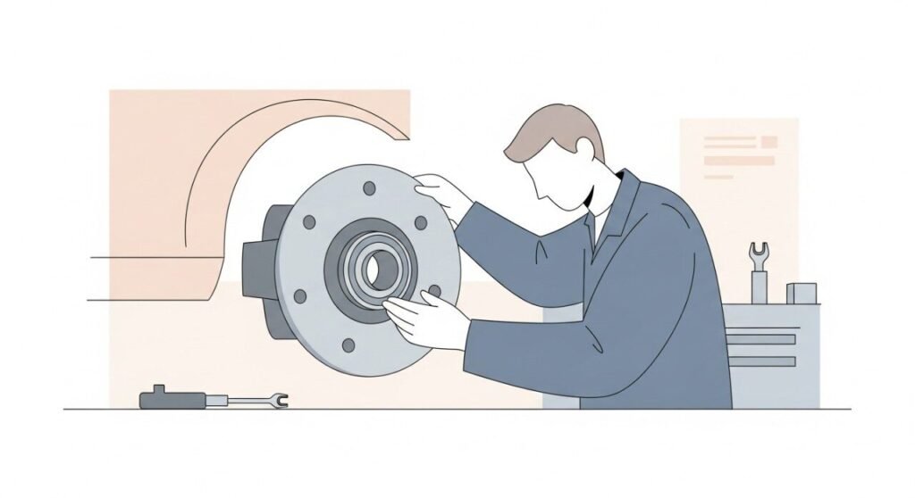 Pasang Bearing Kereta