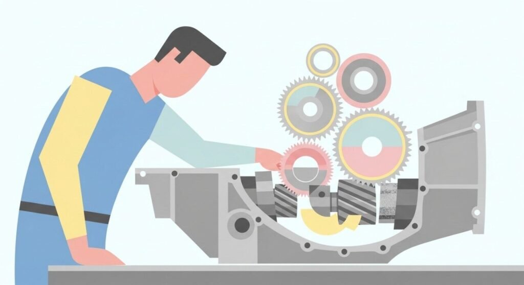 Tanda Gearbox Kereta Rosak