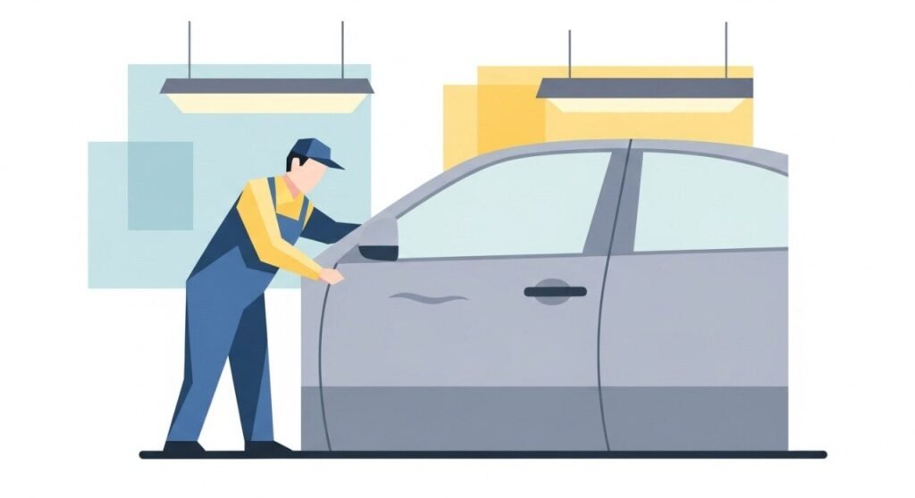 Harga Baiki Kereta Kemek