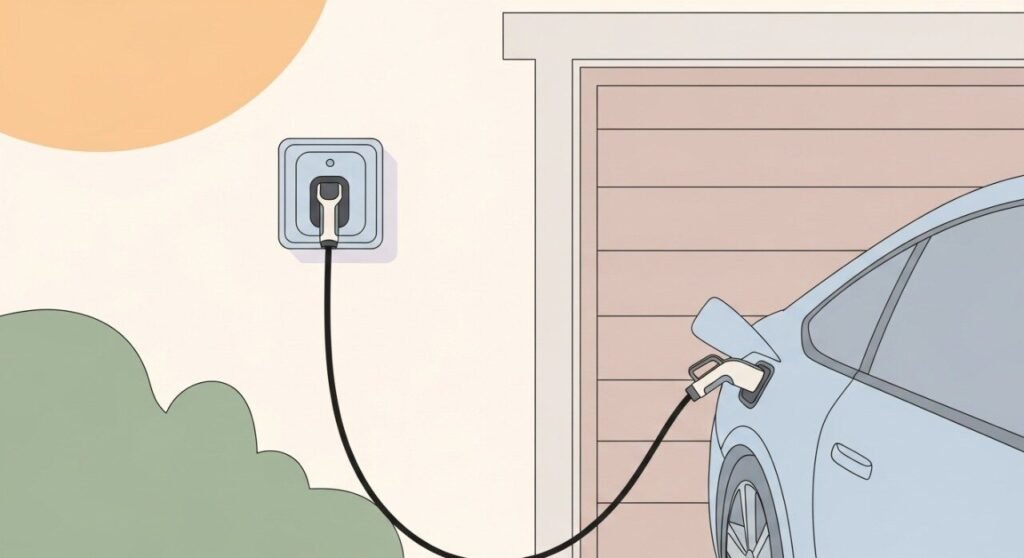 Harga Cas Kereta EV Di Rumah