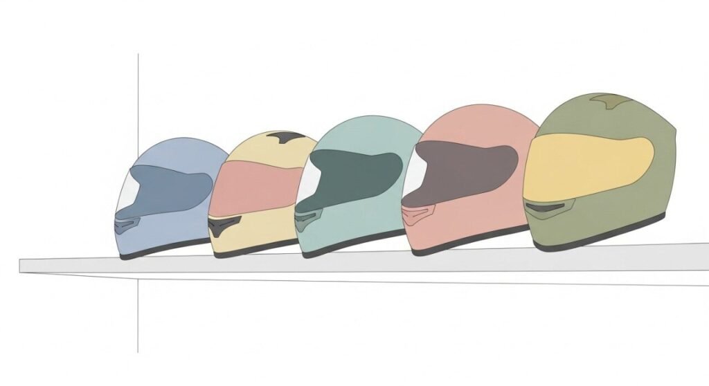 Jenama Helmet Paling berkualiti