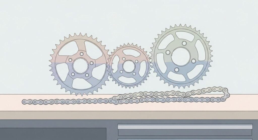 Jenama Sprocket Motor Terbaik