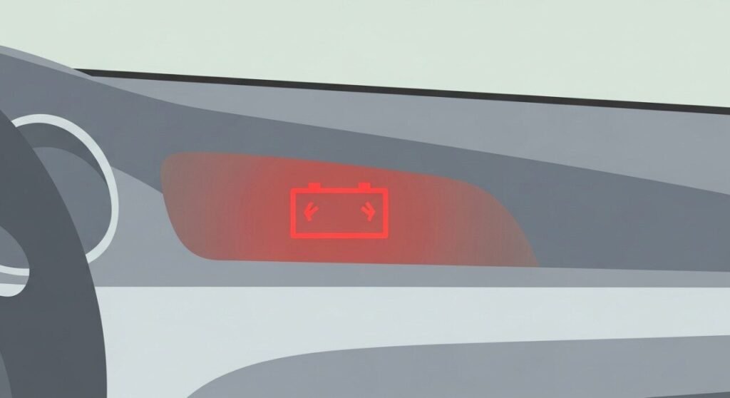 Tanda Bateri Kereta Kong
