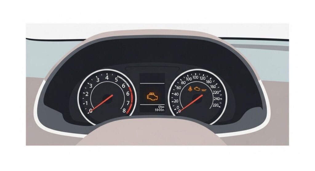 Tanda ECU Kereta Rosak