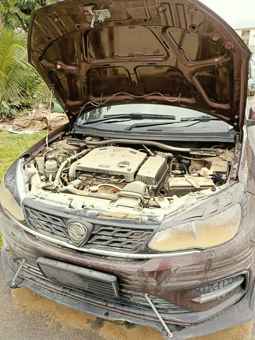 Kerumitan Baiki Kereta Banjir