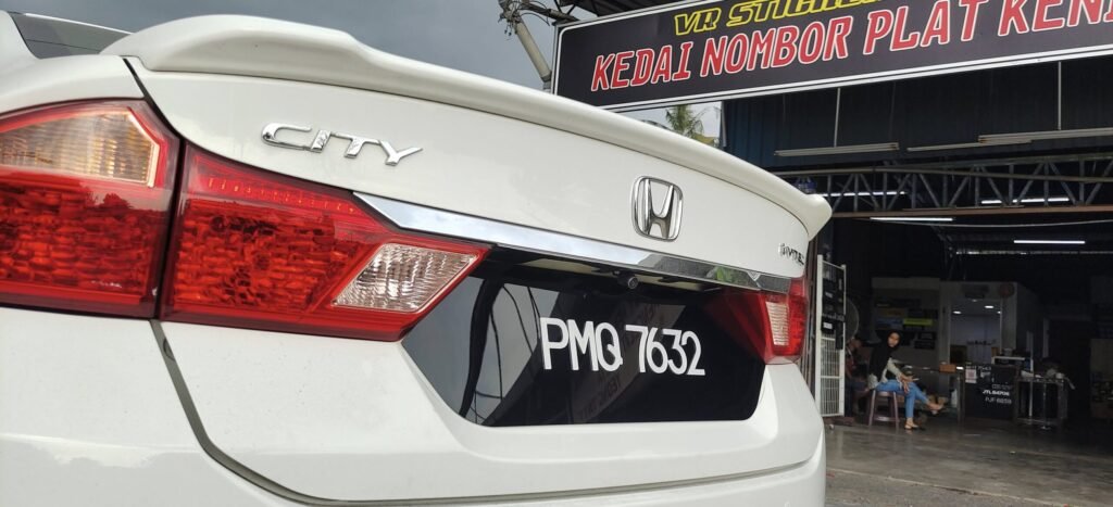 Tukar No Plat Kereta