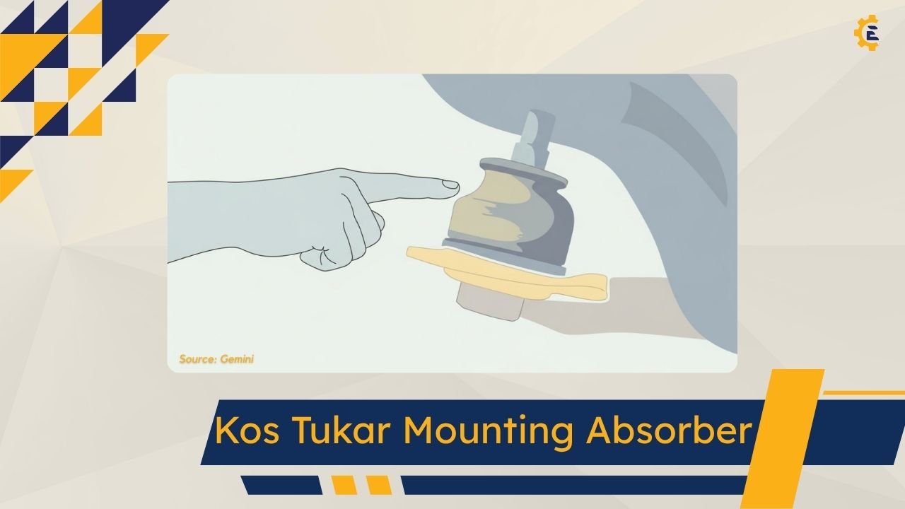 Cover Kos Tukar Mounting Absorber