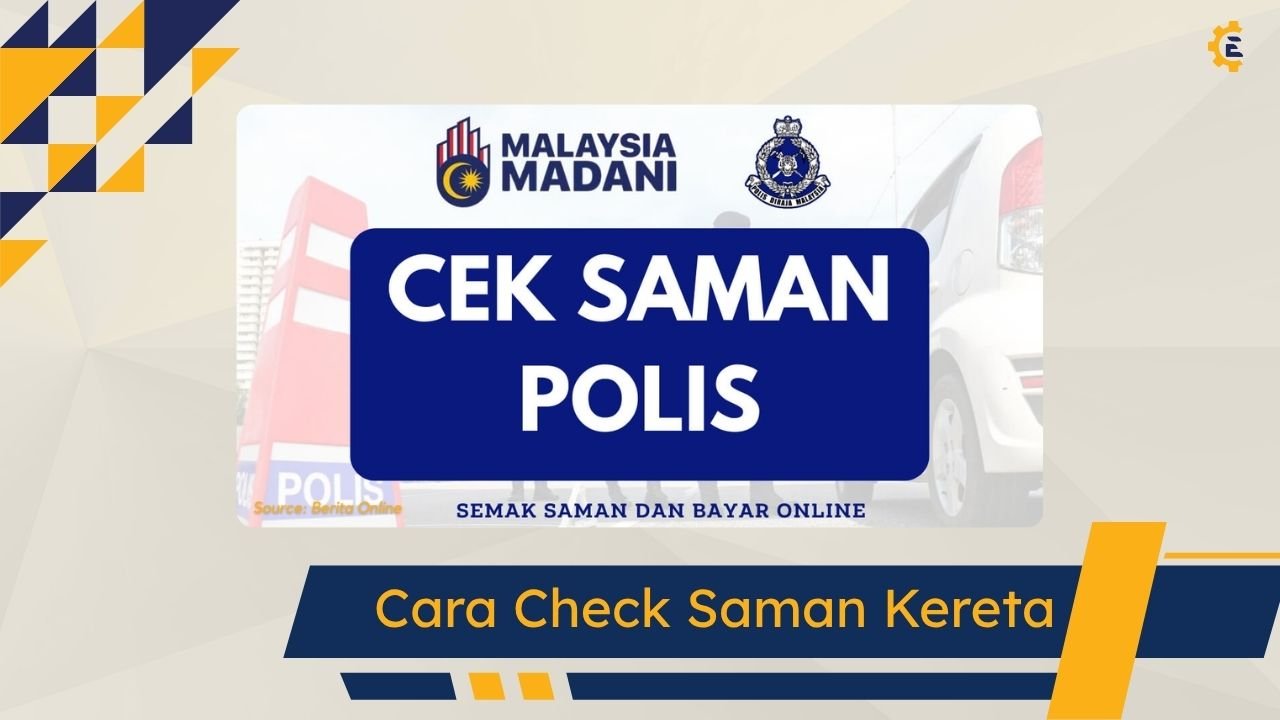 Cover Cara Check Saman Kereta
