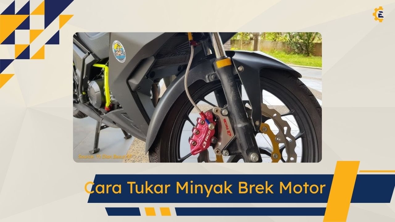 Cover Cara Tukar Minyak Brek Motor