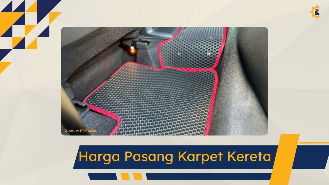 Cover Harga Pasang Karpet Kereta