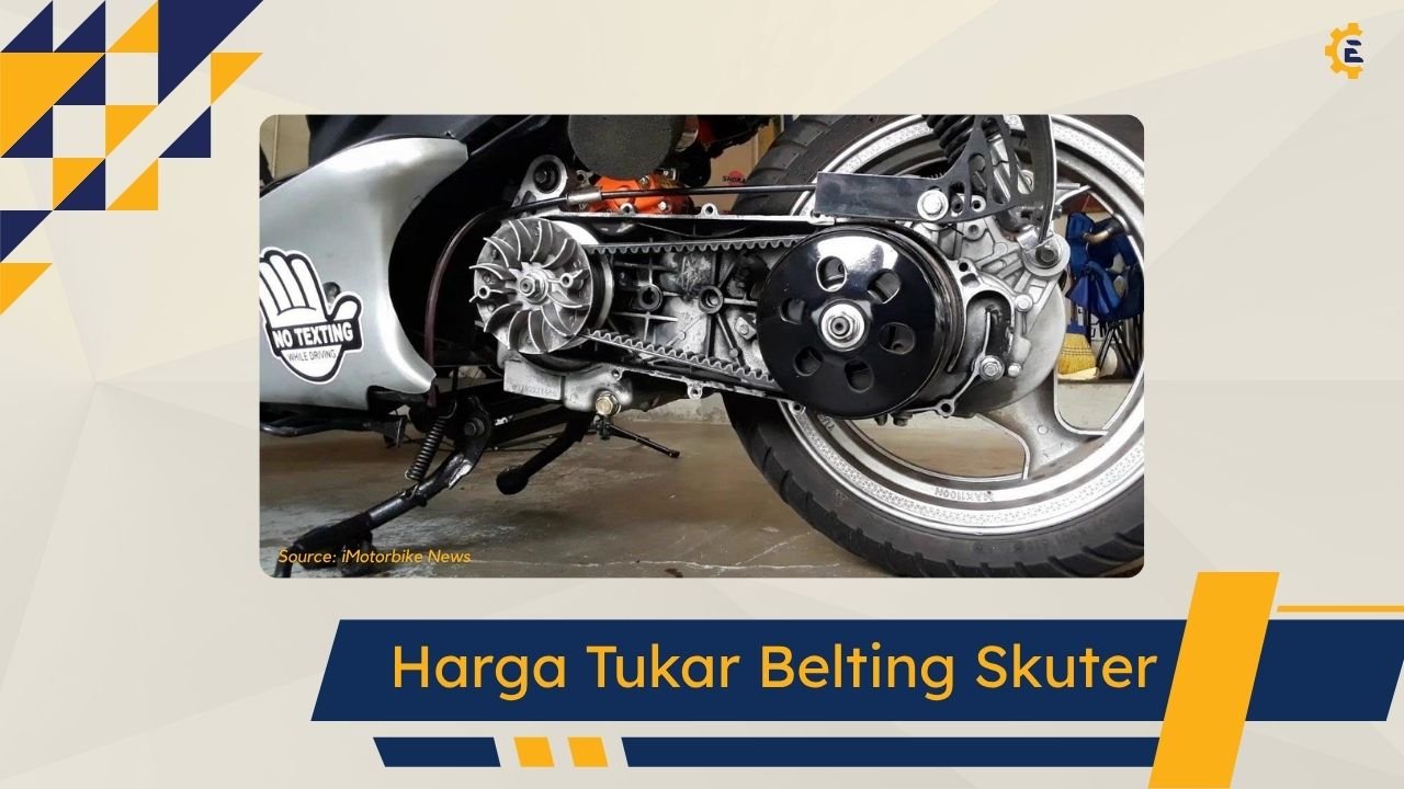 Cover Harga Tukar Belting Skuter