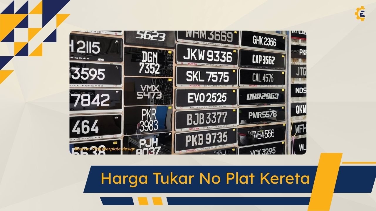 Cover Harga Tukar No Plat Kereta