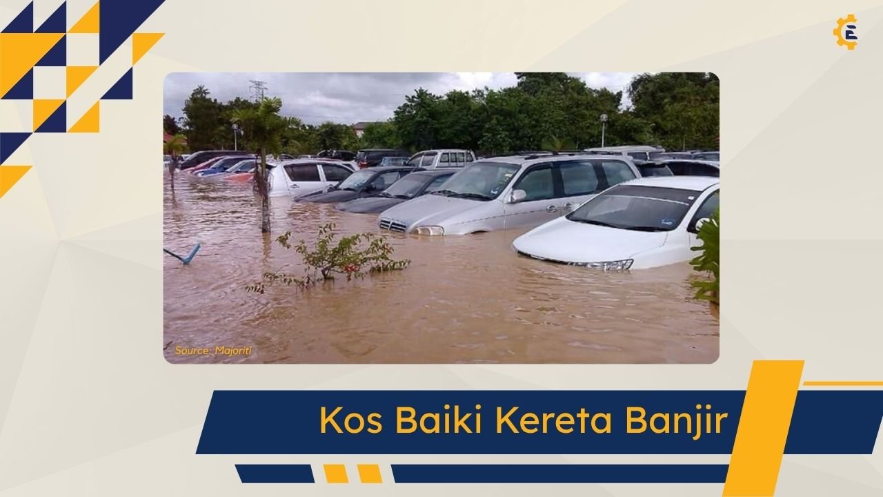 Cover Kos Baiki Kereta Banjir