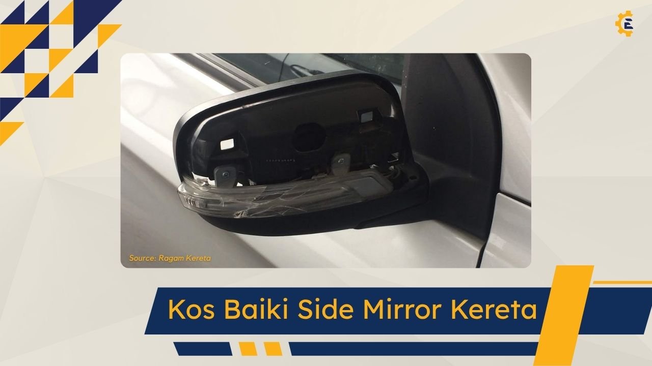 Cover Kos Baiki Side Mirror Kereta