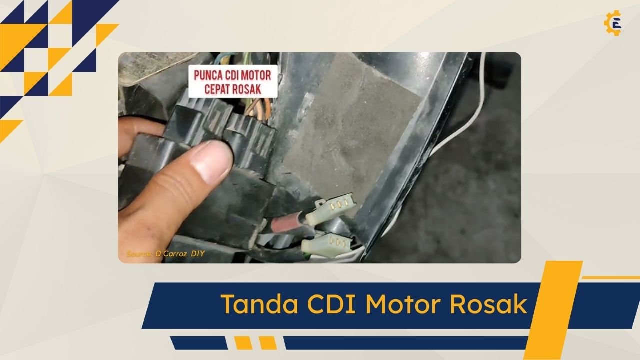 Cover Tanda CDI Motor Rosak
