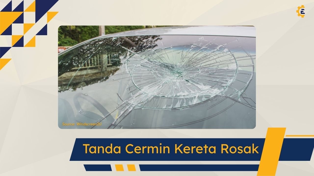 Cover Tanda Cermin Kereta Rosak