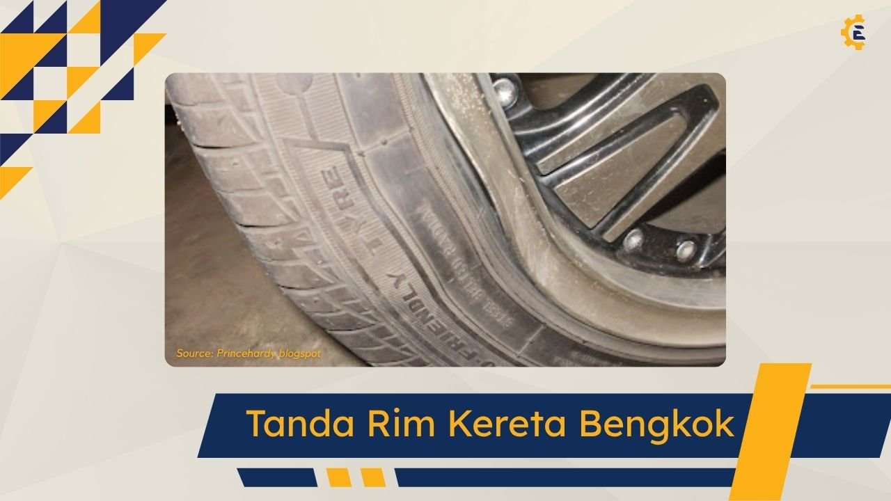 Cover Tanda Rim Kereta Bengkok
