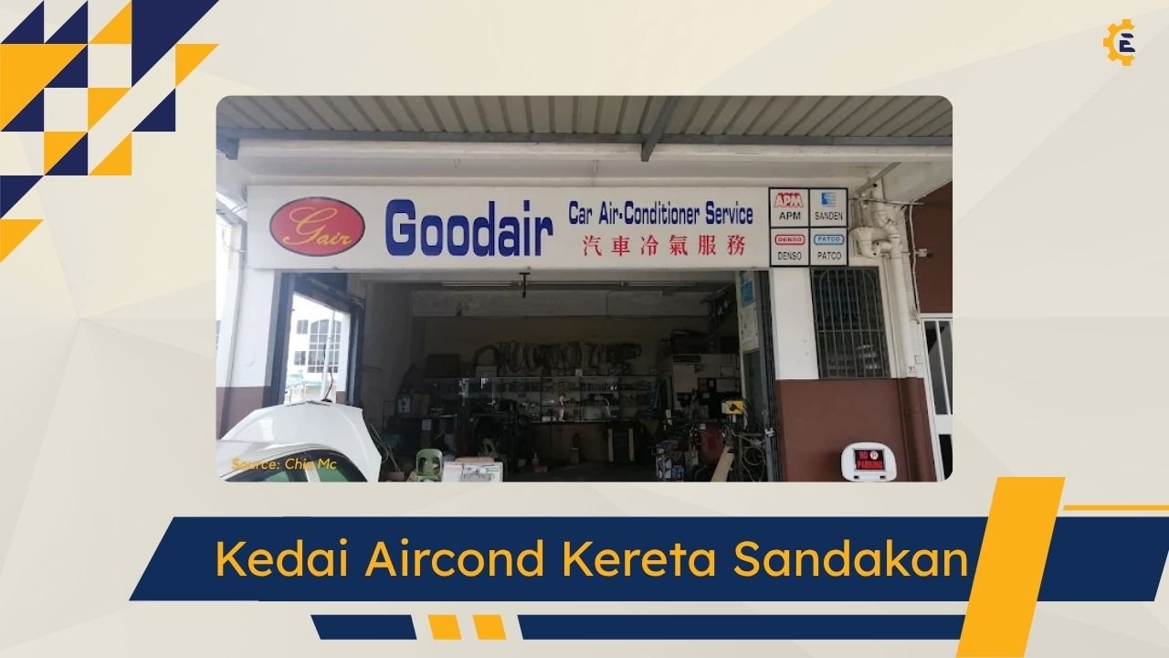 Cover Kedai Aircond Kereta Sandakan