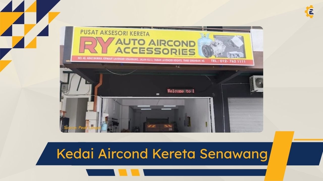 Cover Kedai Aircond Kereta Senawang
