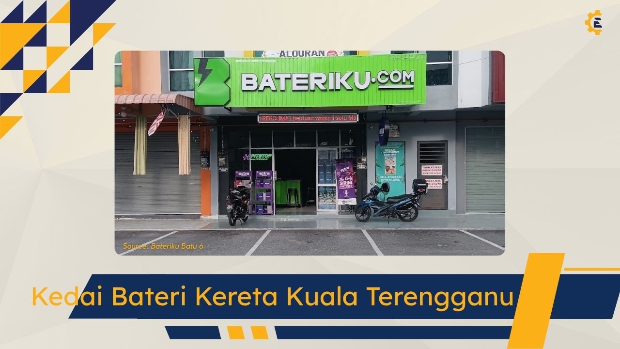 Cover Kedai Bateri Kereta Kuala Terengganu